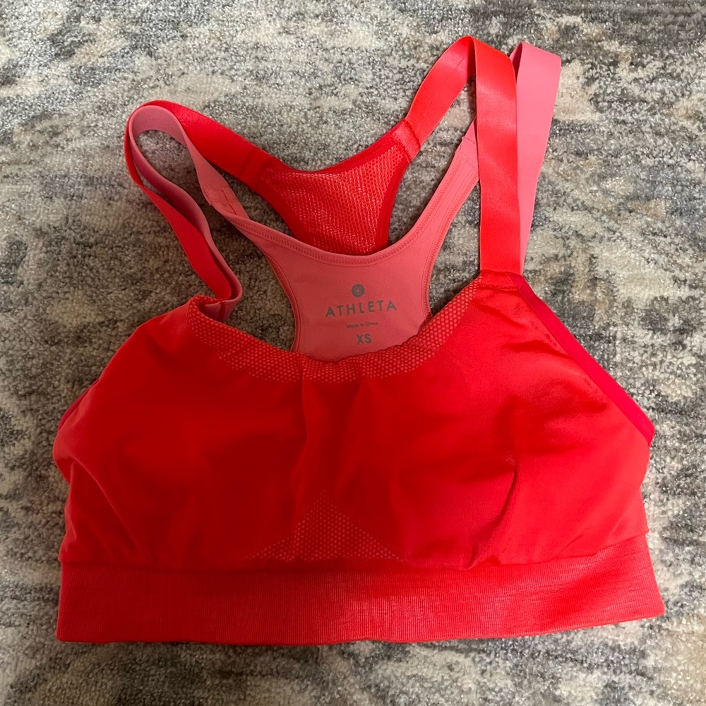 Pink Athleta Bra